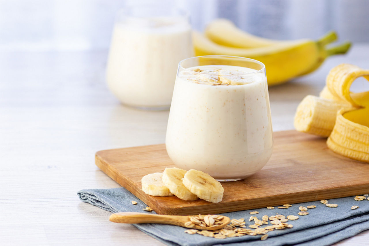 banana oatmeal shake