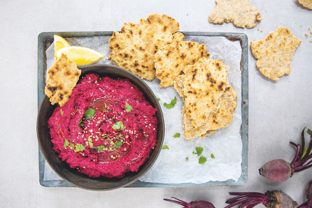 -Beetroot Hummus-image